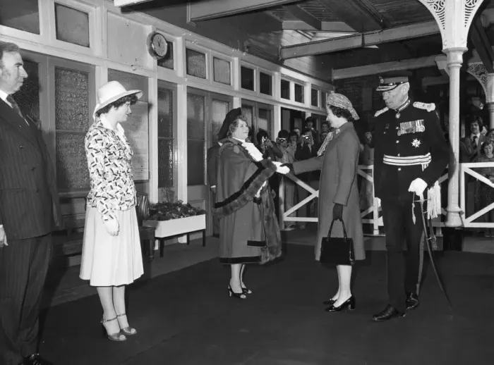 Framed Print : The Queen at Chelmsford Station, 15th June 1978 Framed Print : The Queen at Chelmsford Station, 15th June 1978