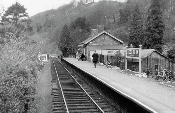 Redbrook on Wye Station, Gloucestershire