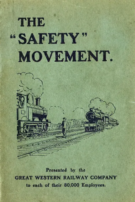 Framed Print : The Safety Movement booklet, 1914