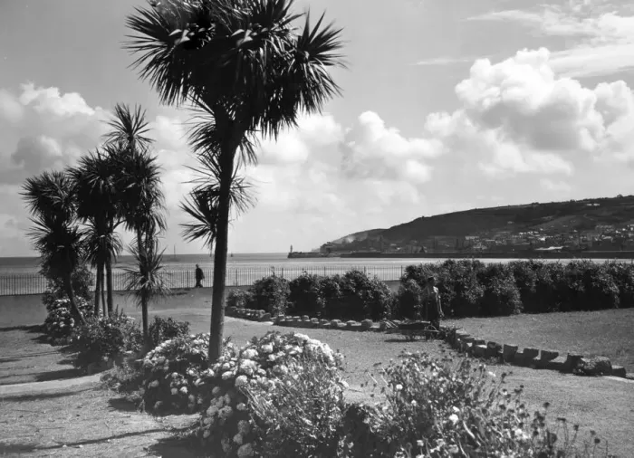 Framed Print : The Sea Front at Penzance, c. 1934
