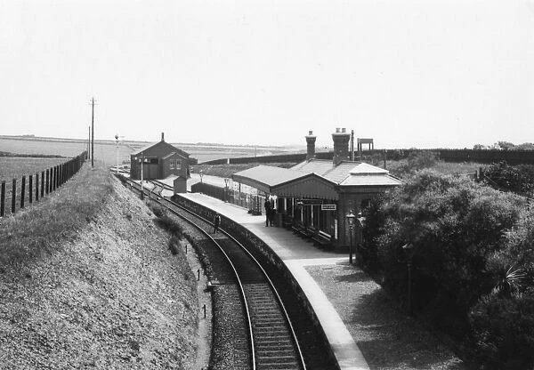 St Agnes Station, Cornwall, 1922