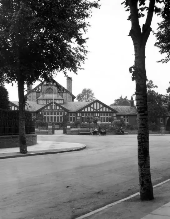 Framed Print : St Andrews Brine Baths, Droitwich, c. 1920s