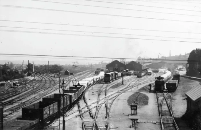Framed Print : St Blazey Station, 1922