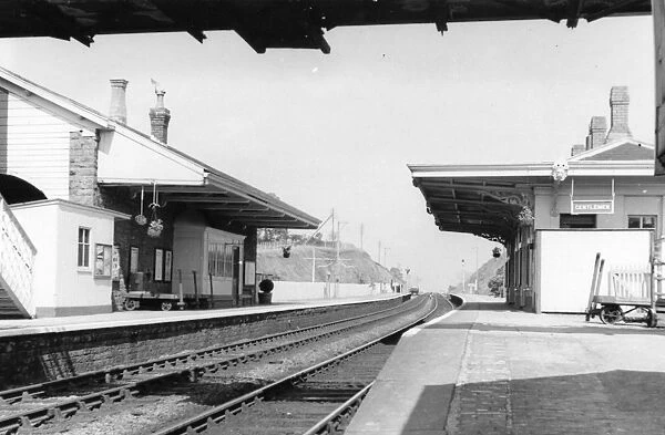 St Clears Station, Wales, July 1958