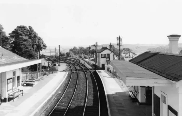 Framed Print : St Germans Station, Cornwall, c. 1960