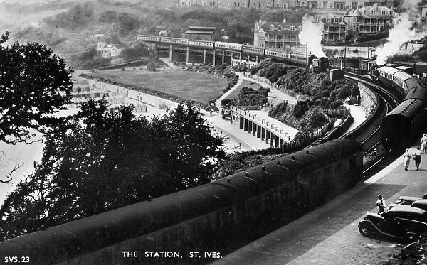 St Ives Station, Cornwall, c.1950s