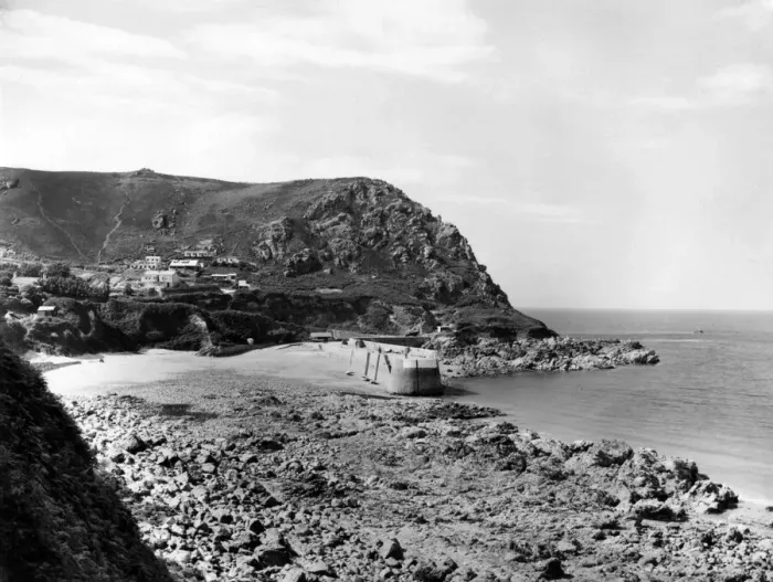 Framed Print : St Johns Bay, Jersey, c. 1920s
