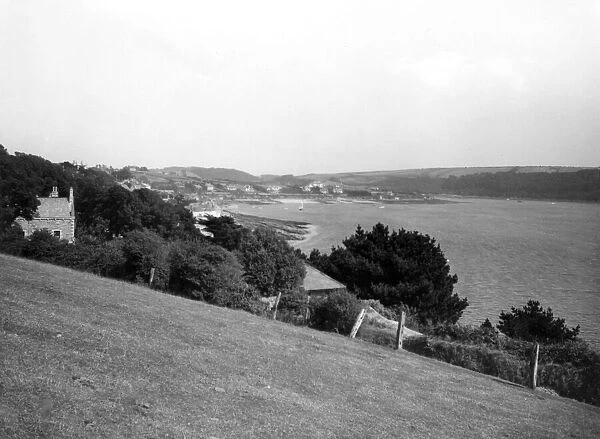 St Mawes from the Castle, Cornwall, August 1928