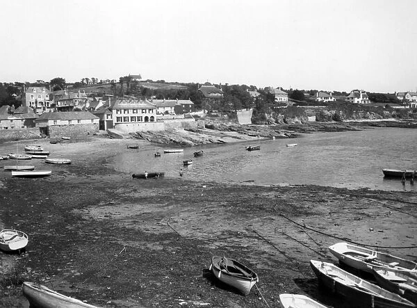 St Mawes Harbour, Cornwall, August 1928