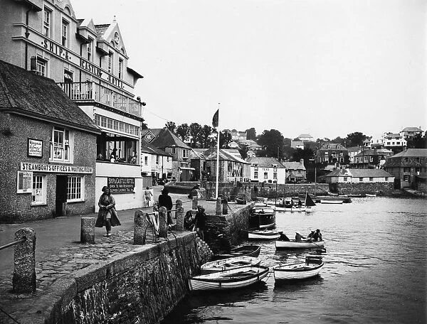 St Mawes Harbour, Cornwall, September 1937
