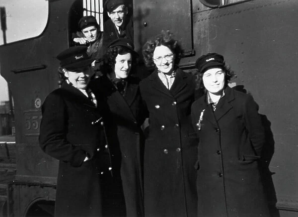 Staff at Gloucester Station 1944