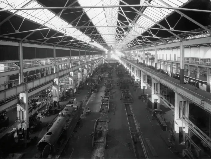 Framed Print : Stafford Road Works, Wolverhampton, about 1930