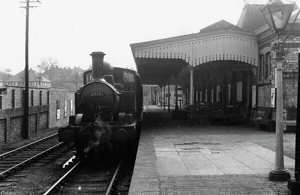Stourbridge Town Station, Worcestershire, c.1950s