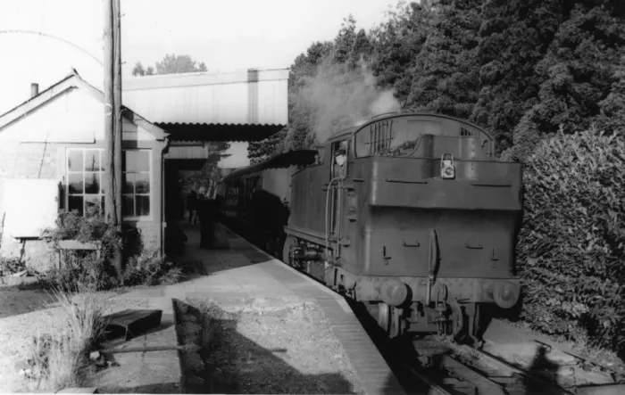 Framed Print : Stow-on-the-Wold Station, Gloucestershire, c. 1950s