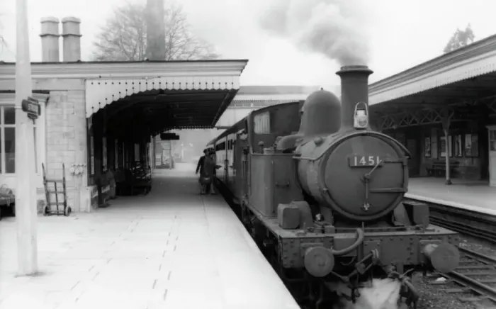 Framed Print : Stroud Station, Gloucestershire, c. 1950s