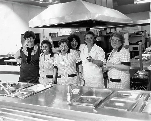 Swindon Works Canteen Staff, 1986