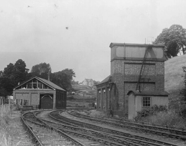 Tetbury Goods Shed and Engine Shed, Gloucestershire, c.1940s
