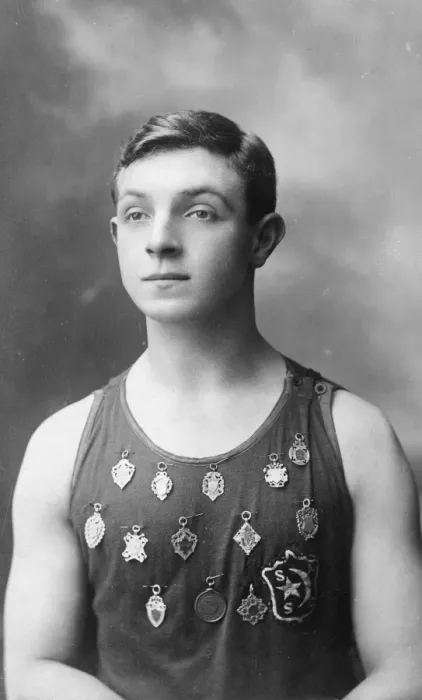 Framed Print : Thomas Lewis, member of the Swindon Amateur Swimming Club Framed Print : Thomas Lewis, member of the Swindon Amateur Swimming Club