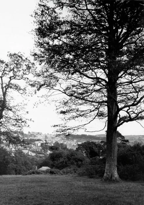 Framed Print : The Town of St Austell, Cornwall, 1928