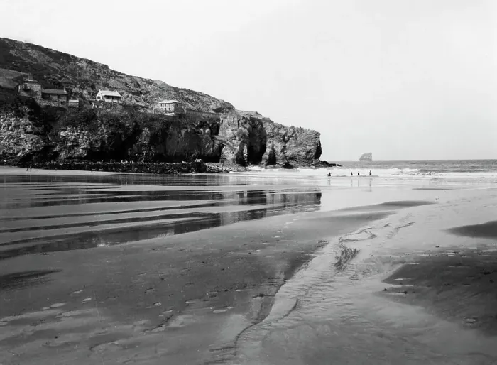 Framed Print : Trevaunance Cove at St Agnes, Cornwall