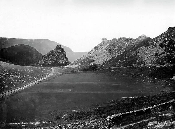 Valley of Rocks near Lynton in Devon, 1924