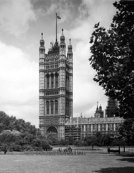 Victoria Tower, London, June 1929