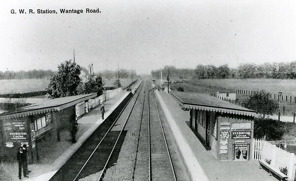 Wantage Road Station, Oxfordshire, c. 1910