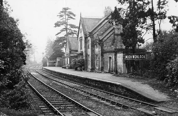 Much Wenlock Station, Shropshire, c.1950s
