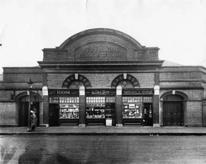 Framed Print : Westbourne Park Station, London, c. 1920
