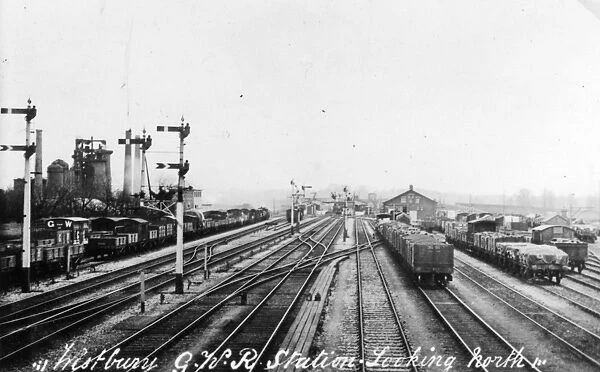 Westbury Station, Wiltshire, c. 1920s