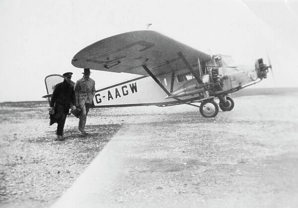 Westland Wessex Plane - G-AAGW, c1933