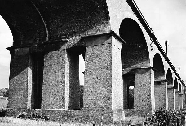 Wharncliffe Viaduct. Built in 1837 and designed by Isambard Kingdom Brunel
