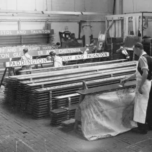 No 12c Shop, Carriage Paint Shop, 1950s