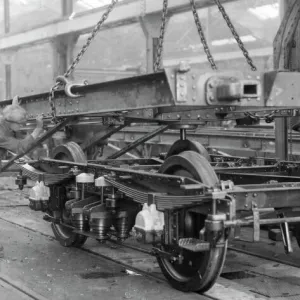 Carriage and Wagon Works Photographic Print Collection: No 19 Shop