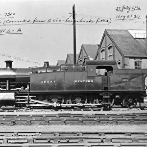 2-8-2 tank locomotive No. 7200, 27th July 1934