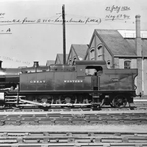 2-8-2 tank locomotive No. 7200, 27th July 1934