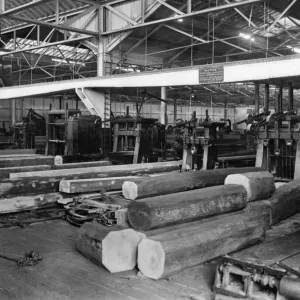 No 2 Shop, Sawmill, 1907