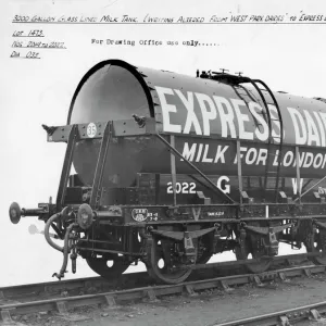 Carriages and Wagons Photographic Print Collection: Milk Transportation