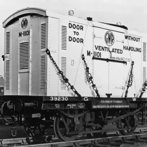 4 ton ventilated container to carry fresh meat, 1935 4 ton ventilated container to carry fresh meat, 1935
