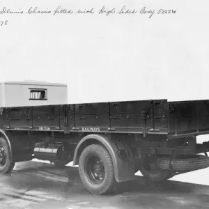 5 Ton Dennis Lorry Print - 1951 British Railways Road Motor Vehicle 5 Ton Dennis Lorry Print - 1951 British Railways Road Motor Vehicle