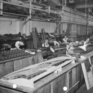 No 9 shop, Carriage Trimming Shop, 1953 No 9 shop, Carriage Trimming Shop, 1953