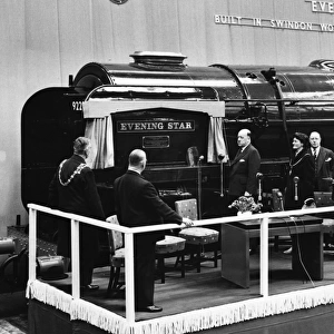 No 92220 Evening Star naming ceremony, 18th March 1960