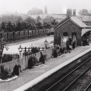 Adderbury Station, Oxfordshire, c. 1910