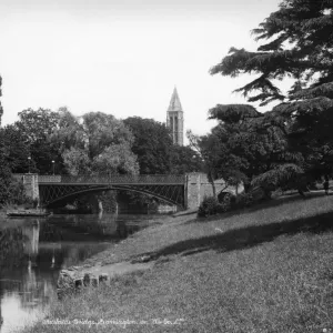 Adelaide Bridge, Leamington Spa, c1924