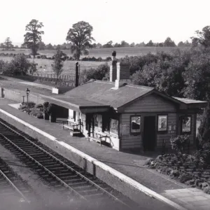 Adlestrop Station, Gloucestershire, 1933