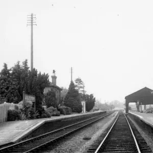 Adlestrop Station, Gloucestershire, July 1958