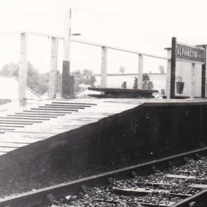 Alphington Halt, near Exeter, Devon, c. 1940s