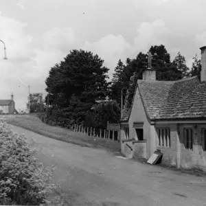 Approach to Stow-on-the-Wold Station, Gloucestershire, c. 1950s