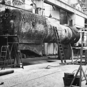 AV Boiler Shop, December 1962 AV Boiler Shop, December 1962