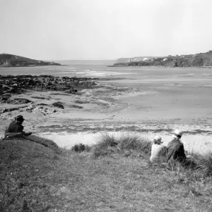 Bantham & Bigbury Sands, Devon, summer 1928 Bantham & Bigbury Sands, Devon, summer 1928